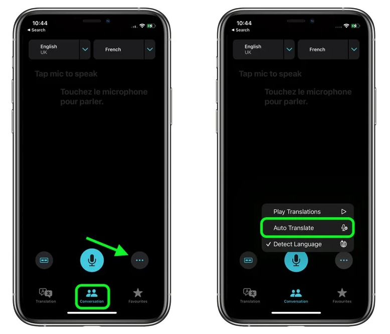 中平镇苹果手机维修分享iOS 15 “翻译” App 新改进 